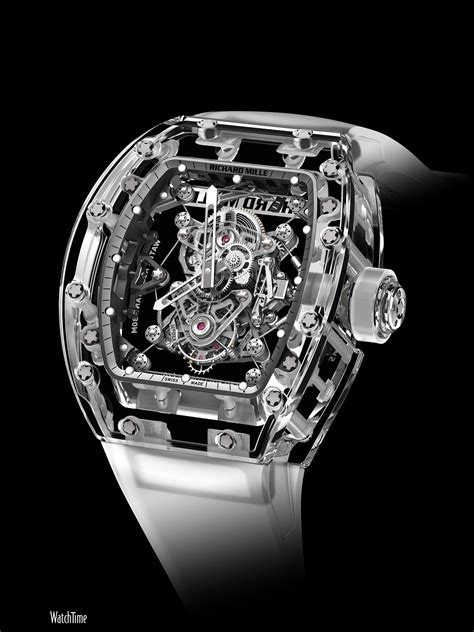 richard mille sapphire|richard mille transparent.